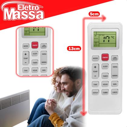 Imagem de Controle Compatível Ar Condicionado Philco Split M4 PAC9000TFM9