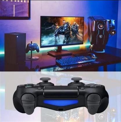 Imagem de Controle Compatível Celular Joystick Video Game Sem Fio Bluetooth Personalizado Transparente Recarregavel