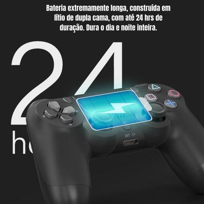 Imagem de Controle Compatível com Playstation 4 Sem Fio Manete Joystick Ps4 Dualshock