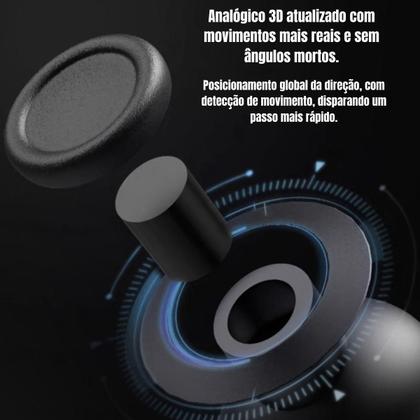 Imagem de Controle Compatível com Playstation 4 Sem Fio Manete Joystick Ps4 Dualshock