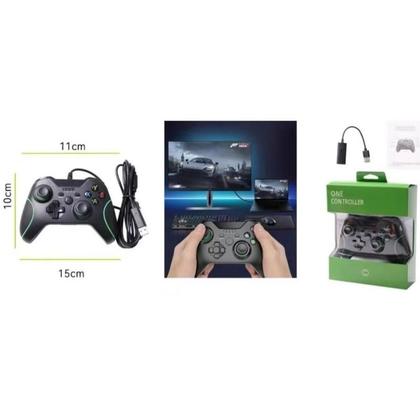 Imagem de Controle Compatível com Xbox One, Series E Pc Com Fio Manete Top Modelo-YKQ-125