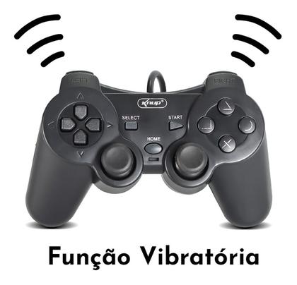 Imagem de Controle compatível para Ps 2 Joystick Manete Preto