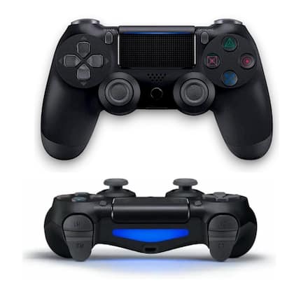 Controle Compativel Ps 4 Pc Sem fio Gamer Joystick Manete Wireless Cor Preto