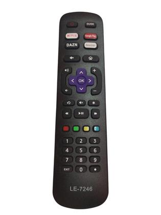 Imagem de Controle Compatível Smart Tv Roku Aoc / Britania / Philco / Semp Tcl LE7246