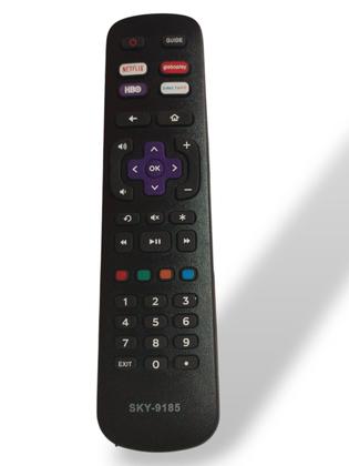 Imagem de Controle Compatível Smart Tv Roku Aoc / Britania / Philco / Semp Tcl SKY9185