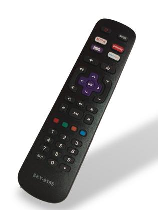 Imagem de Controle Compatível Smart Tv Roku Aoc / Britania / Philco / Semp Tcl SKY9185