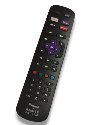 Imagem de Controle Compatível Smart Tv Roku Aoc / Britania / Philco / Semp Tcl SKY9206