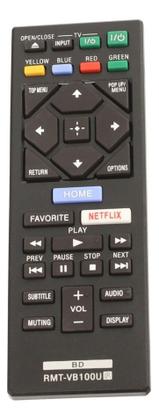 Imagem de Controle Compatível Sony Bdp-s3500 Bdp-s1500 Blu-ray Smart