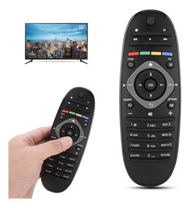 Imagem de Controle Compatível Tv Philips 40pfl5806d/78  40pfl6606d/78