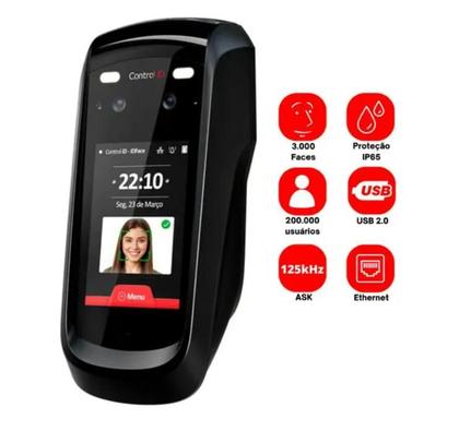 Imagem de Controle De Acesso Facial Idface Control-id Até 3000 Faces