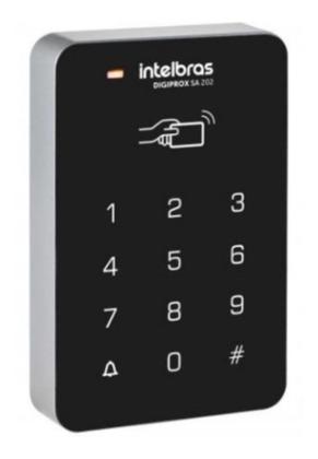 Imagem de Controle De Acesso Intelbras Digiprox Sa202 Senha E Cartão Preto