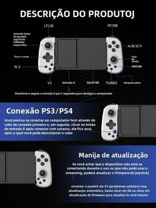 Imagem de Controle de Game Vilcorn - Streaming para Android, iOS e PS4 - com Giroscópio de Seis Eixos