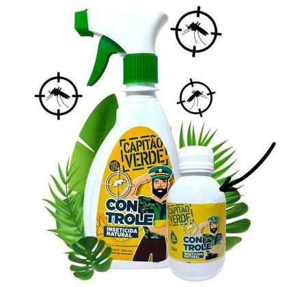 Imagem de Controle de Pragas Concentrado (100ml) CAPITÃO VERDE