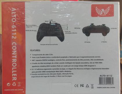 Imagem de Controle De Xbox e Pc Com Fio Cor: Preto/Verde