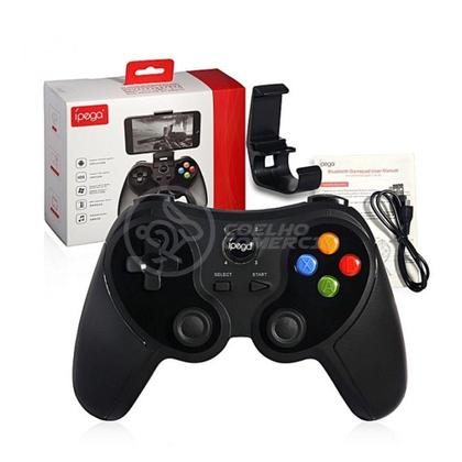 Imagem de Controle Game Joystick Jogar CelularPc Gamepad Bluetooth