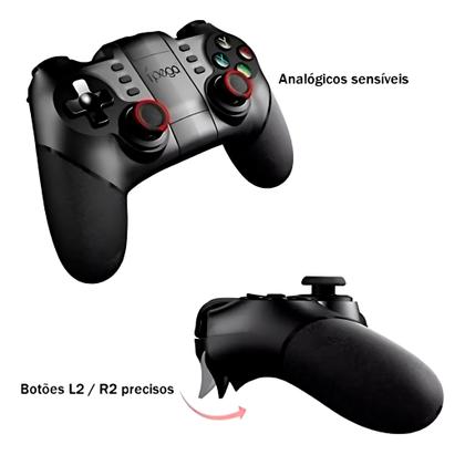 Imagem de Controle Gamepad Com Adaptador 3 em 1