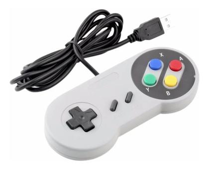 Imagem de Controle Gamepad Conexão Usb para Computador e Notebook