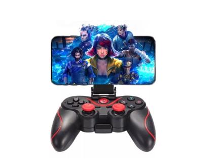 Imagem de Controle GamePad Joystick Compatível Pc Celular Android ios Tabled Sem Fio Bluetooth Wireles