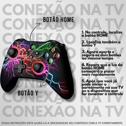 Imagem de Controle Gamepad Knup Sem Fio Para Switch Lite OlED Android PC SmartTV GM032