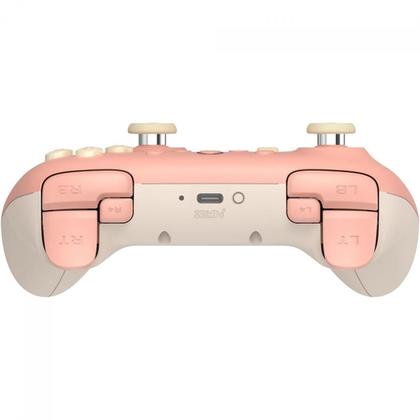 Imagem de Controle Gamer 8BitDo Ultimate 2C, Bluetooth/Wireless, Hall Effect, Peach, 81HD04