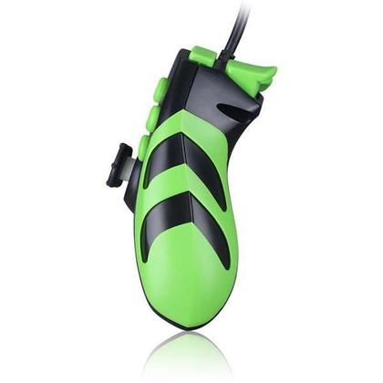 Imagem de Controle Gamer Com Fio Ps3/Pc Preto/Verde Multilaser - Js091