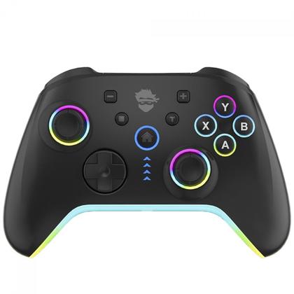 Imagem de Controle Gamer Ninja Sword V2, RGB, Bluetooth, PC, Android, iOS, Switch, Preto, GN-CT-SWBYNWV2