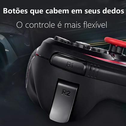 Imagem de Controle Gamer S/ Fio Bluetooth Com Suporte Celular Joystick SN-X3