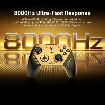 Imagem de Controle Gamer Sem Fio GameSir G7 Pro 8000Hz