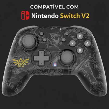 Imagem de Controle Hori Horipad Wireless Nintendo Switch Zelda Sem Fio