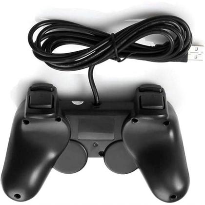 Imagem de Controle Joystick Dualshock Para Pc Games Usb Entrada Usb