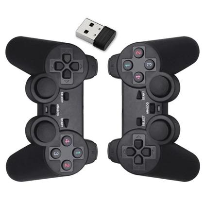 Imagem de Controle Joystick Sem Fio 2.4g Wireless Duplo Pc GD10