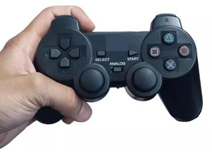 Imagem de Controle Joystick Sem Fio Com Dupla Vibração 