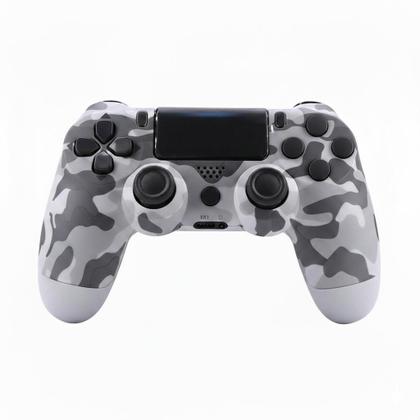 Imagem de Controle Joystick Sem Fio Compatível P 4 Camuflado Wireless Camuflado Personalizado