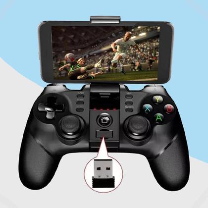 Imagem de Controle Joystick Sem Fio Ipega Pg-9076 Bluetooth Wi-fi Pc Preto PG-9076