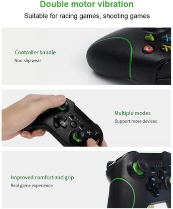 Imagem de Controle joystick Sem Fio para X box One Dupla Vibração