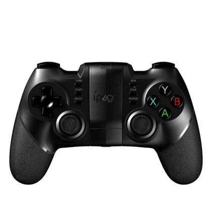 Imagem de Controle Joystick sem fio Wireless bluetooth PG-9076 preto Suporte de celular e notebook