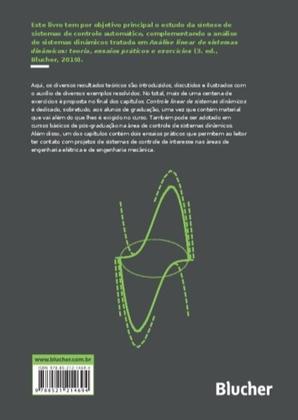 Imagem de Controle Linear de Sistemas Dinâmicos. Teoria, Ensaios Práticos e Exercícios - Edgard Blücher