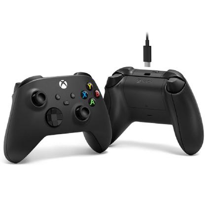Imagem de Controle Microsoft Xbox Sem Fio Preto