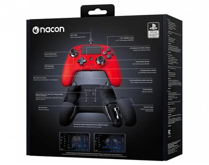 Controle Nacon Revolution Pro Controller 3 Red (Com fio, Vermelho
