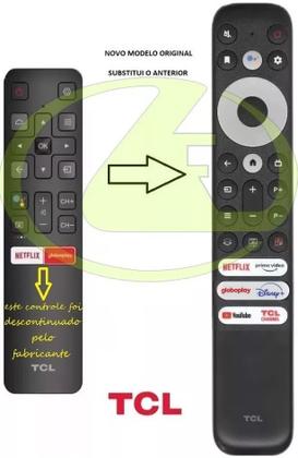 Imagem de Controle original semp tcl rc902v repõe rc802v tv 32s615 32s6500s 40s6500fs 40s615 43s615 43s6500fs 50p8m 55c6us 55p8m 65c6us 65p8m