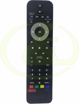 Imagem de Controle p/ ht philips com bluray htb3510/55 htb3510x/78 htb3560x/78 hbt3570/55 htb3570x/78 hts3541/78 hts3541x/78 7517