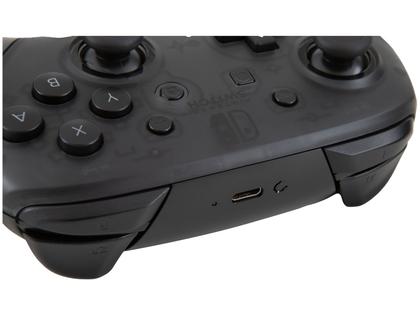 Controle para Nintendo Switch sem Fio - Pro Controller Cinza