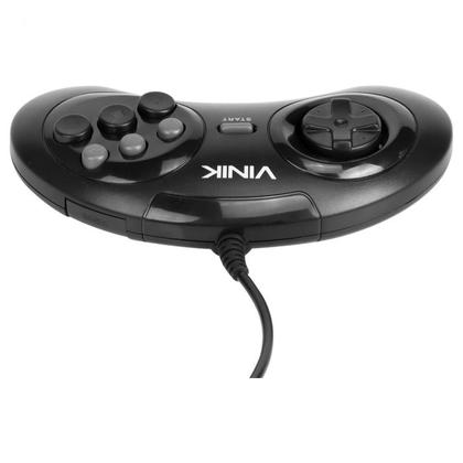 Imagem de Controle para pc com fio usb modelo mega 6 botoes