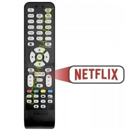 Imagem de Controle para smart tv aoc com tecla netflix le32s5760 le32s5760/20 le32s5970 le32s5970s le39s5970 le43s5760 le43s5760/20 le43s5970