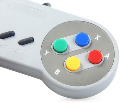 Imagem de Controle Para Super Nintendo Joystick Snes - Botão Colorido