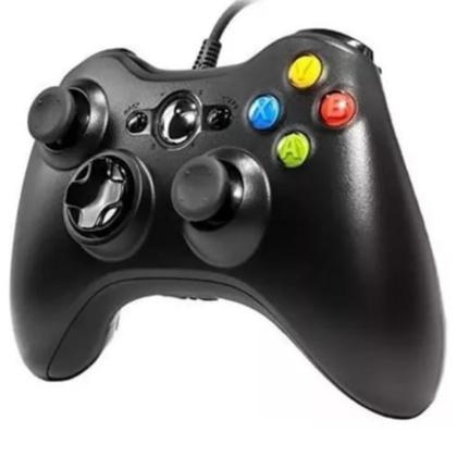 Imagem de Controle Para Xbox 360 Com Fio Joystick Tv/pc/android