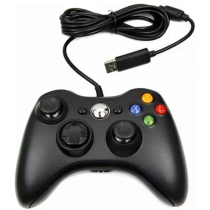 Imagem de Controle Para Xbox 360 Com Fio Joystick Tv/pc/android