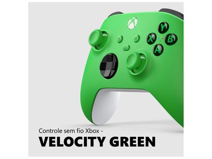 Imagem de Controle para Xbox sem Fio EP2-40577 Microsoft Velocity Green
