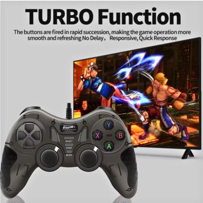 Imagem de Controle Pc Gamer Usb Celular Joystick Compatível P3 Console JOY-DGN