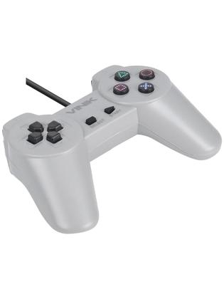 Imagem de Controle Pc Usb Ps1/playstation 1 Cinza - Retrô - Vinik Play 1 Cinza